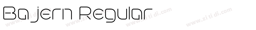 Bajern Regular字体转换 Bajern Regular字体转换